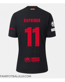 Barcelona Raphinha Belloli #11 Tricou Fotbal Replică 2024-25 Barbati Deplasare